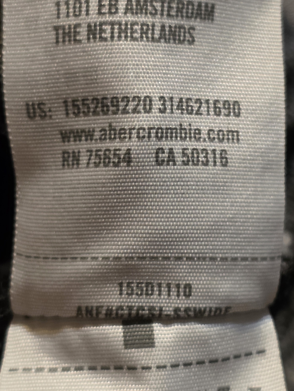 Abercrombie & Fitch The Ankle Straight Jeans Gray Wash Size 25 - Picture 13 of 13